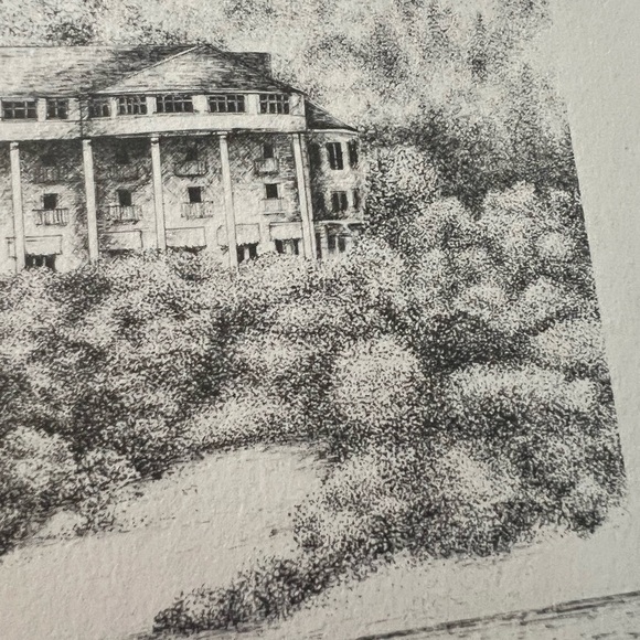 GRAND HOTEL MACKINAC ISLAND SIGNED/ NUMBERED PENCIL DRAWING- MCKELNER 1996 - Picture 10 of 10